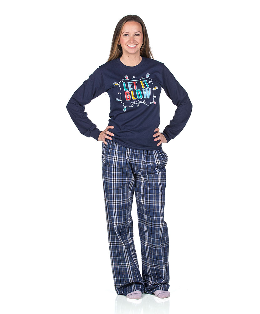 Unisex Let It Glow Holiday Pajamas - Adult
